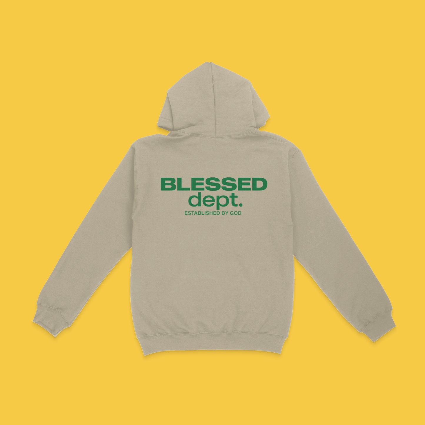 Blessed Dept Hoodie (Sand)
