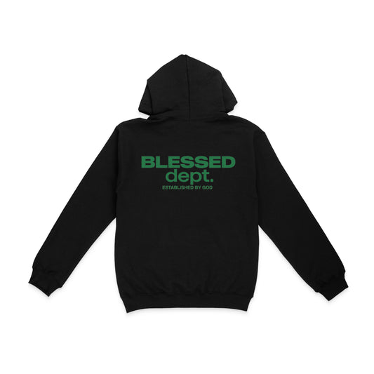 Blessed Dept Hoodie (Black)