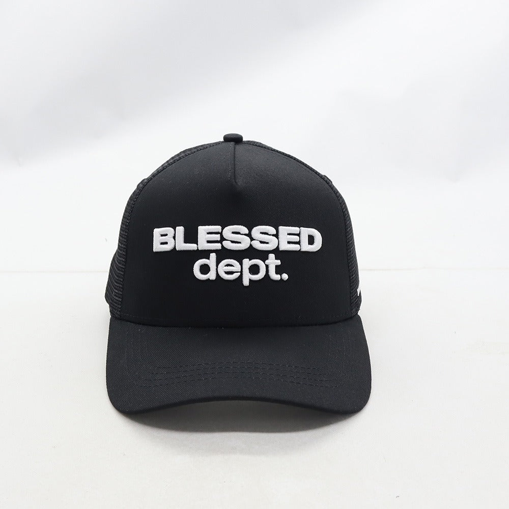 Blessed Dept 3D TRUCKER HAT (Black)