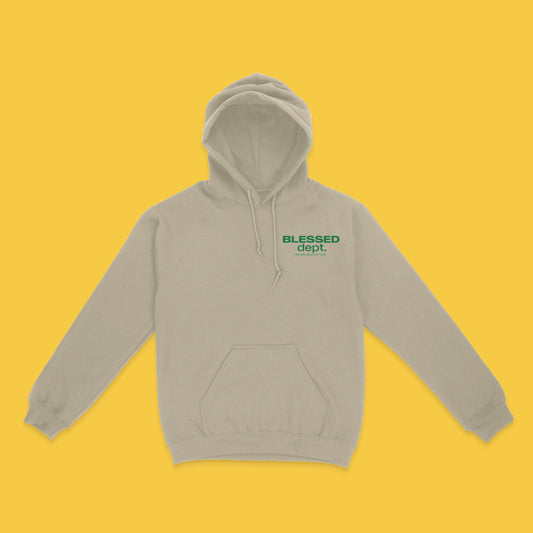 Blessed Dept Hoodie (Sand)