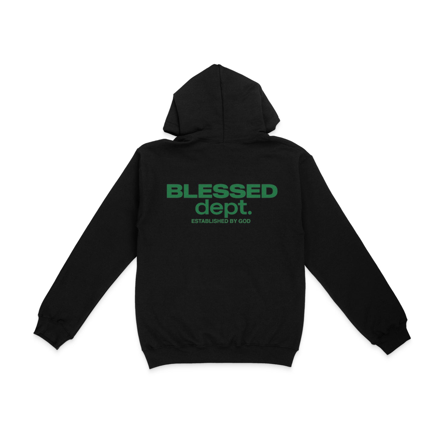 Blessed Dept Hoodie (Black)