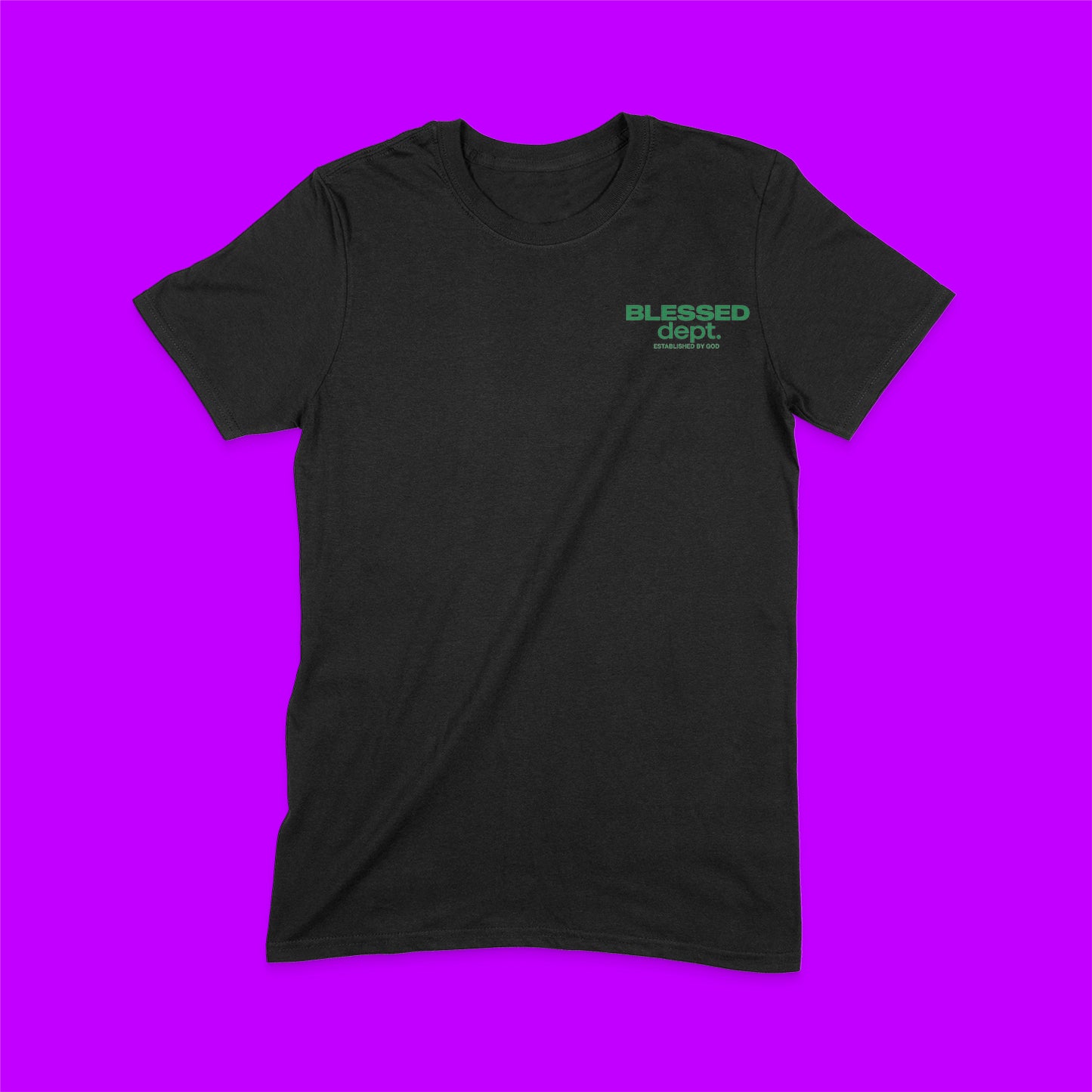 Blessed Dept Tee (Black)