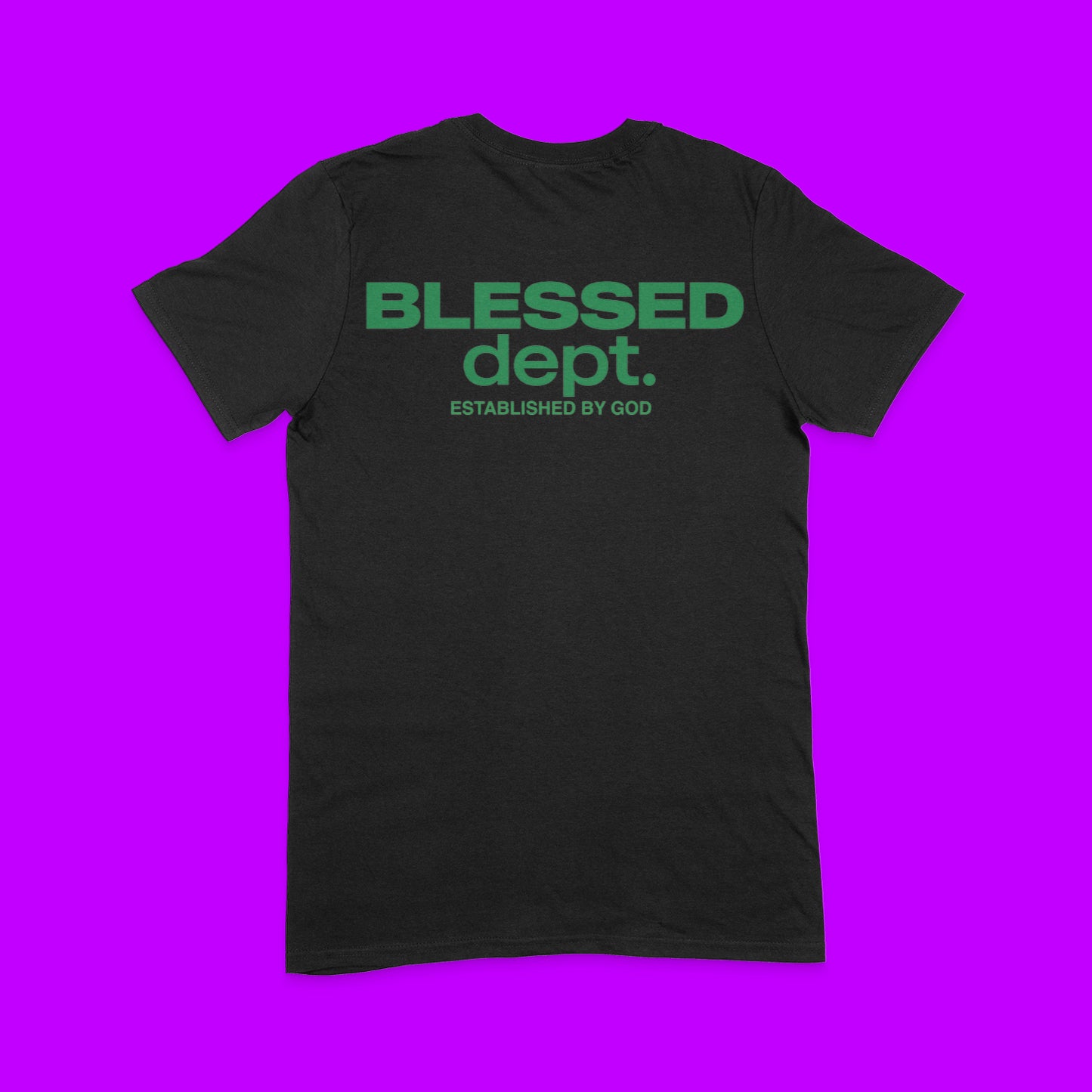 Blessed Dept Tee (Black)