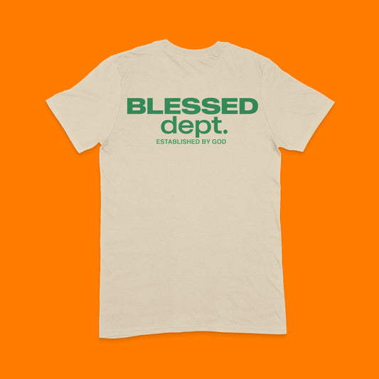 Blessed Dept Tee (Sand)