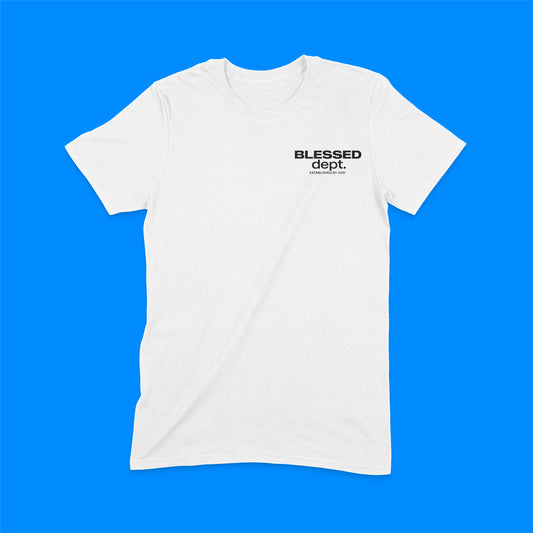 Blessed Dept Tee (White)
